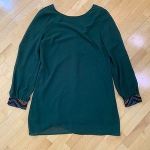 Moon Long Sleeve Beaded Tunic